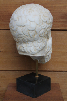 Bust of Plato/Head Ny Carlsberg Glyptothek Copenhagen, 24.2 cm high, 10.7 cm wide, 1 kg